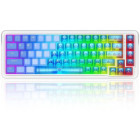 Tastatura Gaming Redragon Nova Magnetic RGB White/Blue Linear Pink Switch Mecanica