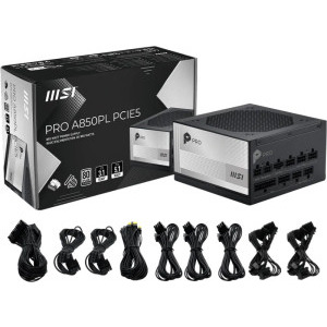 MSI PRO A850PL PCIE5, 80+ Platinum, 850W