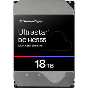 WD Ultrastar HC555 18TB SAS 7200RPM 512MB
