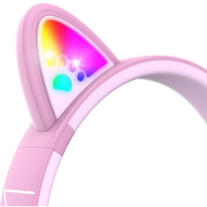 PowerLocus On-Ear, Bobo Cat Ears Kids Pink