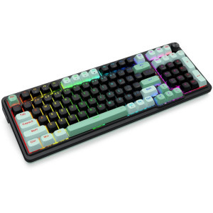 Redragon Eisa Magnetic RGB Black/Green  Clossed Buttom Pink Switch Mecanica