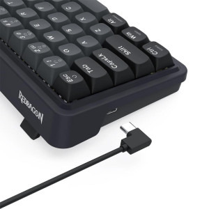 Redragon Nova Magnetic RGB Black Pink Switch Mecanica