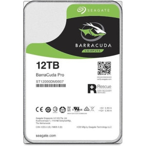 Seagate BarraCuda 12TB SATA-III 7200RPM 512MB