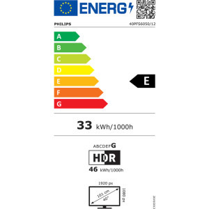 Philips Smart TV 40PFS6050/12 Seria PFS6050/12 100cm Full HD