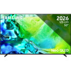 Televizor LED Samsung Smart TV Neo QLED QE50QN80H Seria QN80H 125cm negru 4K UHD HDR