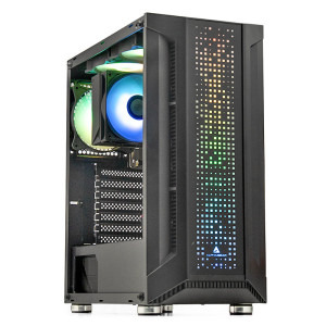 PC Gaming ZMEU Plus, AMD Ryzen 5 PRO 8600G 4.3GHz, 16GB DDR5, 500GB SSD, Radeon 760M with Ryzen AI, Iluminare RGB