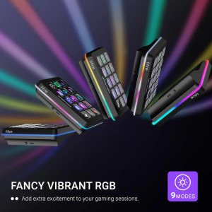 Fifine D6 Stream Controller RGB Black