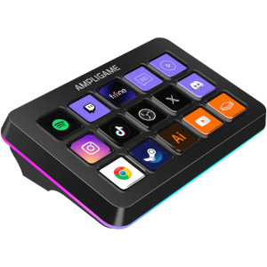 Fifine D6 Stream Controller RGB Black