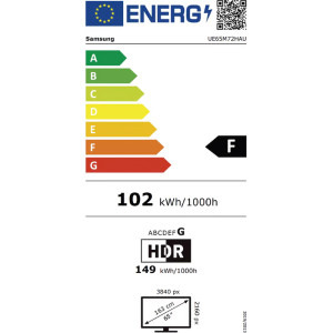 Samsung Smart TV Mini LED UE65M72H Seria M72H 163cm 4K UHD HDR