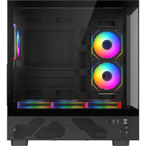Gaming DRAGON Max Powered by AMD, AMD Ryzen 7 7800X3D 4.2GHz, 32GB DDR5, 1TB SSD, RX 9070 GRE 12GB GDDR6, Iluminare RGB