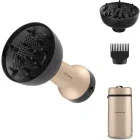 Uscator de par Rowenta Curl Harmony CV7D30E0, 700W, Crem/Negru