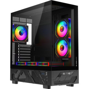 Gaming DRAGON Prime Powered by AMD, AMD Ryzen 5 9600X 3.9GHz, 32GB DDR5, 1TB SSD, RX 9070 GRE 12GB GDDR6, Iluminare RGB