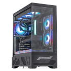PC Gaming DRAGON Prime Powered by AMD, AMD Ryzen 5 9600X 3.9GHz, 32GB DDR5, 1TB SSD, RX 9070 GRE 12GB GDDR6, Iluminare RGB