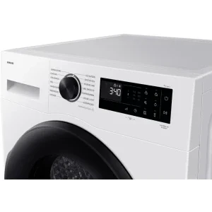 Samsung DV80DG52B0AELE, Pompa de caldura, 8 kg, Clasa C, Digital Inverter, Hygiene Care, OptimalDry, SmartThings, Iluminare interioara, Alb