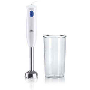 Braun Mixer vertical MQ10.001M, 450W, 0.6L, Alb