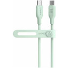 Cablu de date / adaptor Anker Bio 543, USB-C Male la USB-C Male, 0.9 m, PD 100W, Green