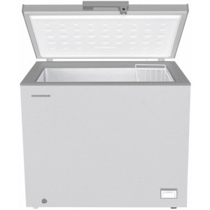 Heinner HCF-HM246CSE++, 246 L, Clasa E, Inverter, Sistem convertibil racire / congelare, Control electronic, Argintiu
