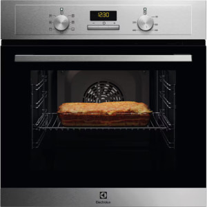 Cuptor incorporabil Electrolux EOH3F00BX, 65 L, Autocuratare catalitica, Even Cooking, Grill, Timer, Clasa A, Inox