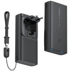 Baterie externa VEGER ACE100, 10000 mAh, 2x USB, 1x USB-C, negru