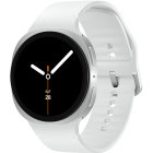SmartWatch Samsung Galaxy Watch 8, LTE, 40 mm, Silver, Wi-Fi, Bluetooth, GPS, NFC, Rezistent la apa