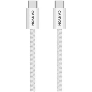 Canyon USB-C Male la USB-C Male, 1 m , White