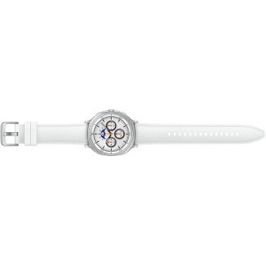 Samsung Galaxy Watch 8 Classic, LTE, 46 mm, White, Wi-Fi, Bluetooth, GPS, NFC, Rezistent la apa
