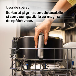 Braun Friteuza cu aer cald MultiFry 5 HF5030, 1700W, 6L, Negru