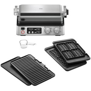 Braun Gratar electric MultiGrill 7 CG7044, 2000W, Argintiu/Negru