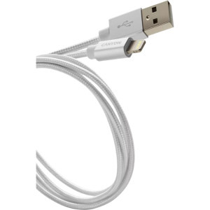 Canyon USB Male la Lightning Male, MFi, 1 m, White