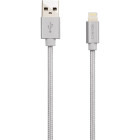Cablu de date / adaptor Canyon USB Male la Lightning Male, MFi, 1 m, White