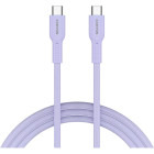 Cablu de date / adaptor Canyon USB-C Male la USB-C Male, 1 m, Purple