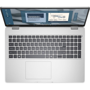 DELL 16'' Pro 16 PC16255, FHD+, Procesor AMD Ryzen™ Al 7 350 (16M Cache, up to 5.0 GHz), 16GB DDR5, 512GB SSD, AMD Radeon 860M, Win 11 Pro, Platinum Silver, 3Yr ProSupport