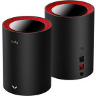 Router wireless CUDY 2.5Gigabit M3000 AX3000 Dual-Band WiFi 6 Black 2buc
