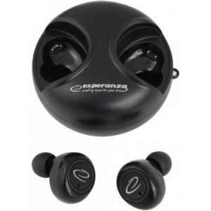 Casti Esperanza In-Ear, EH228K Aries TWS Black