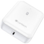 Baterie externa Lamtech 5000 mAh, 1x USB-C, 1x USB-A, White