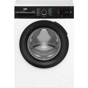 Beko BM3WFU37213WBPB, Slim, 7 kg, 1200 RPM, Clasa A, ProSmart Inverter, EnergySpin, AquaWave, Alb