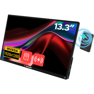 Verbatim Portabil 32087 Touchscreen 13.3 inch FHD WUXGA 6 ms 60 Hz USB-C HDR FreeSync