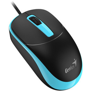 Mouse Genius DX-123 Wired Black/Blue