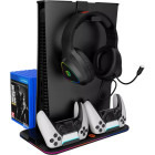 Accesoriu gaming Canyon CS-51 RGB pentru PS5 Black