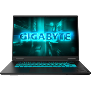 Laptop GIGABYTE Gaming 16 A16 3VH, WUXGA 165Hz, Procesor AMD Ryzen™ 7 260 (16M Cache, up to 5.10 GHz), 16GB DDR5, 512GB SSD, GeForce RTX 5060 8GB, No OS, Black Steel