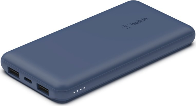 Baterie externa Belkin BoostCharge 10000 mAh, 2x USB, 1x USB-C, Blue