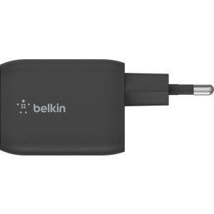 Belkin GaN 65W 2x USB-C, Black