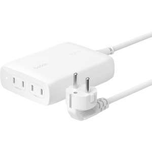 Belkin BoostCharge Pro, GaN 200W, 4x USB-C, White