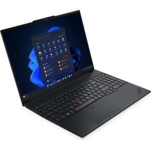 Lenovo 16'' ThinkPad E16 Gen 3, WUXGA IPS, Procesor Intel® Core™ Ultra 7 255H (24M Cache, up to 5.10 GHz), 16GB DDR5, 512GB SSD, Intel Integrated Graphics, No OS, Black