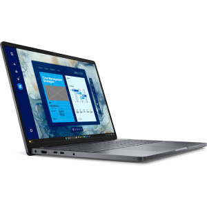 DELL 16'' Pro 16 PC16250, FHD+, Procesor Intel® Core™ 5 120U (12M Cache, up to 5.00 GHz), 16GB DDR5, 256GB SSD, Intel Graphics, Linux, Magnetite, 3Yr ProSupport