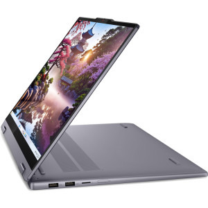 Lenovo 16'' IdeaPad 5 2-in-1 16AKP10, WUXGA IPS Touch, Procesor AMD Ryzen™ Al 7 350 (16M Cache, up to 5.0 GHz), 16GB LPDDR5X, 1TB SSD, AMD Radeon 860M, No OS, Luna Grey