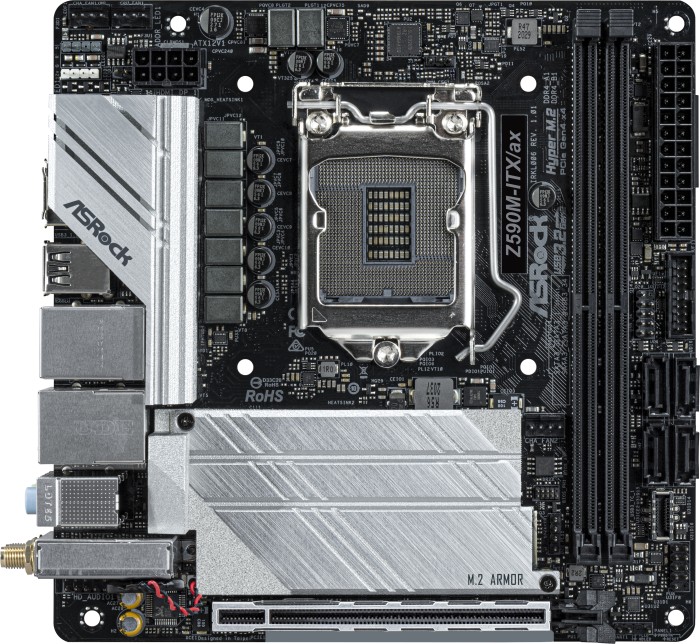 Placa de baza ASRock Z590M-ITX/ax