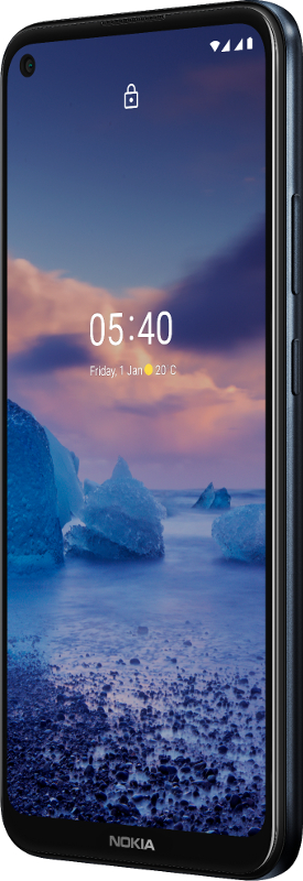 Smartphone Nokia 5.4 NFC, Octa Core, 64GB, 4GB RAM, Dual SIM, 4G, 5-Camere, Blue