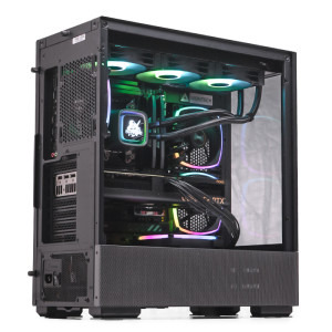 Gaming GREUCEANU powered by ASUS PRO ART, AMD Ryzen 7 9800X3D 4.7GHz, 32GB DDR5, 2TB SSD, RTX 4070 SUPER 12GB GDDR6X, Iluminare RGB, Windows 11 Pro (Workforce Ready)
