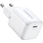 Incarcator retea Ugreen CD319, 1x USB-C, Quick Charge 4.0 30 W, GaN, White